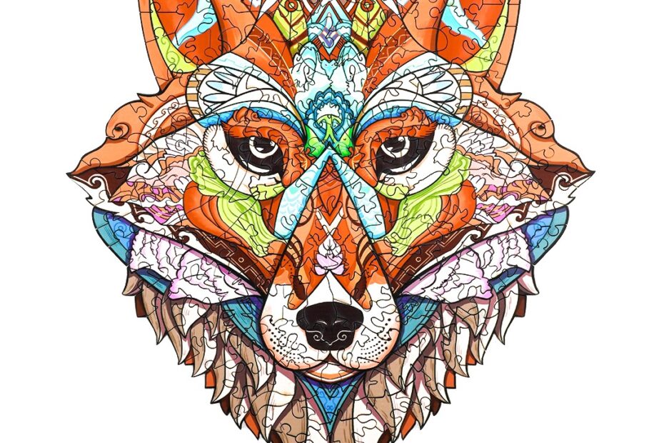 Puzzle en bois-SLY FOX 665efe6c4afcb