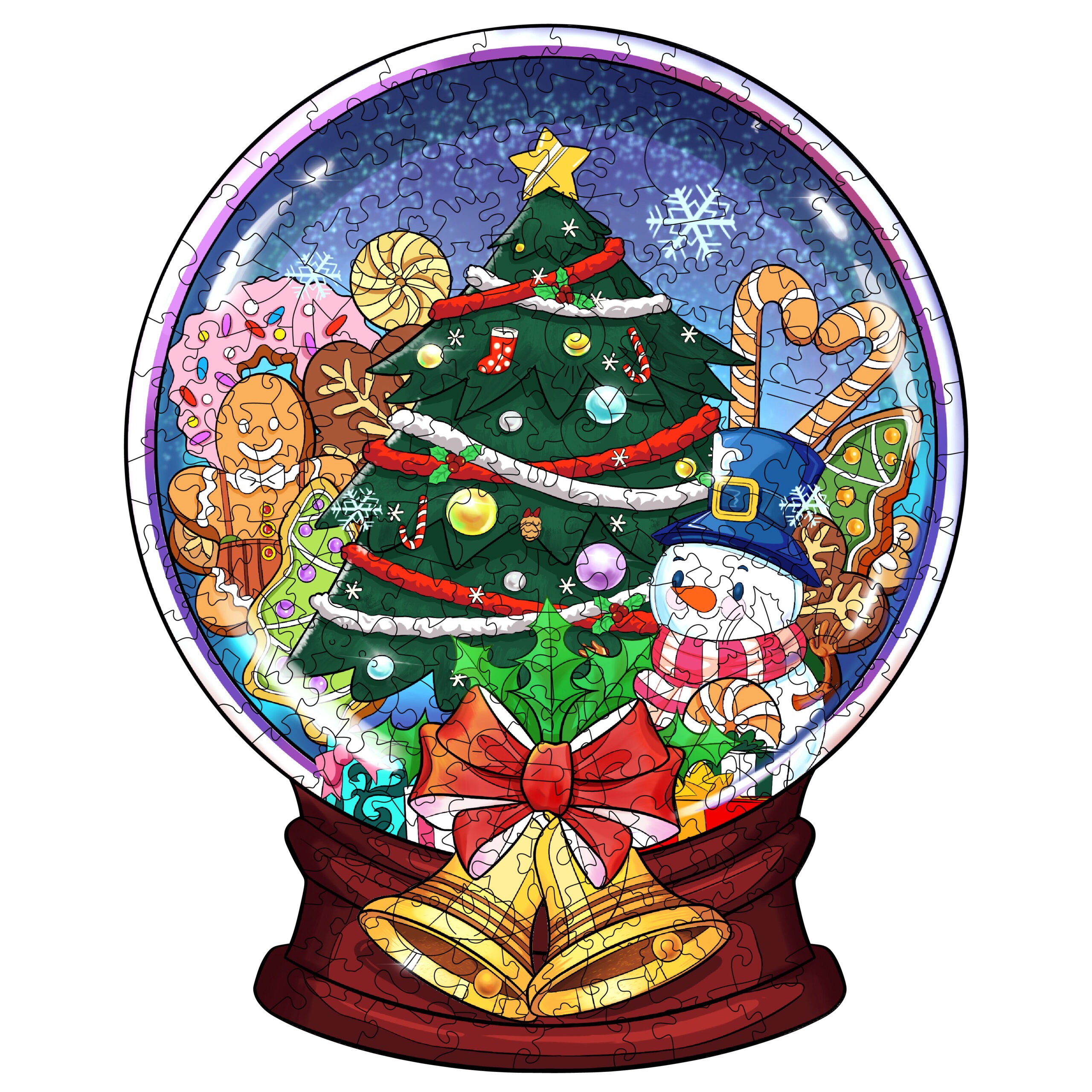 Puzzle en bois – BALLON DE CRISTAL DE NOËL 66d2a7e705b0e