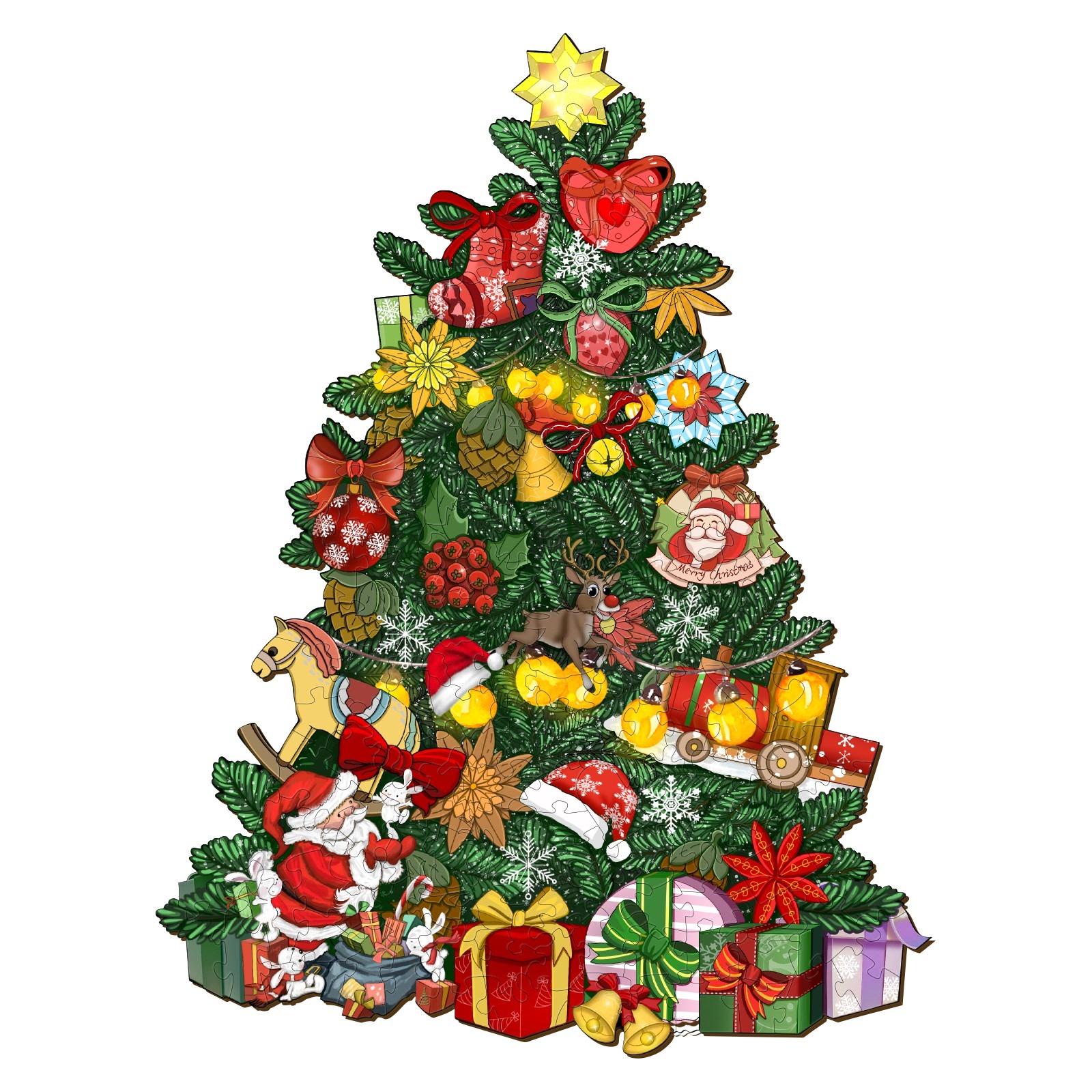 Puzzle en bois – ARBRE DE NOËL 66d304ae1c0b8