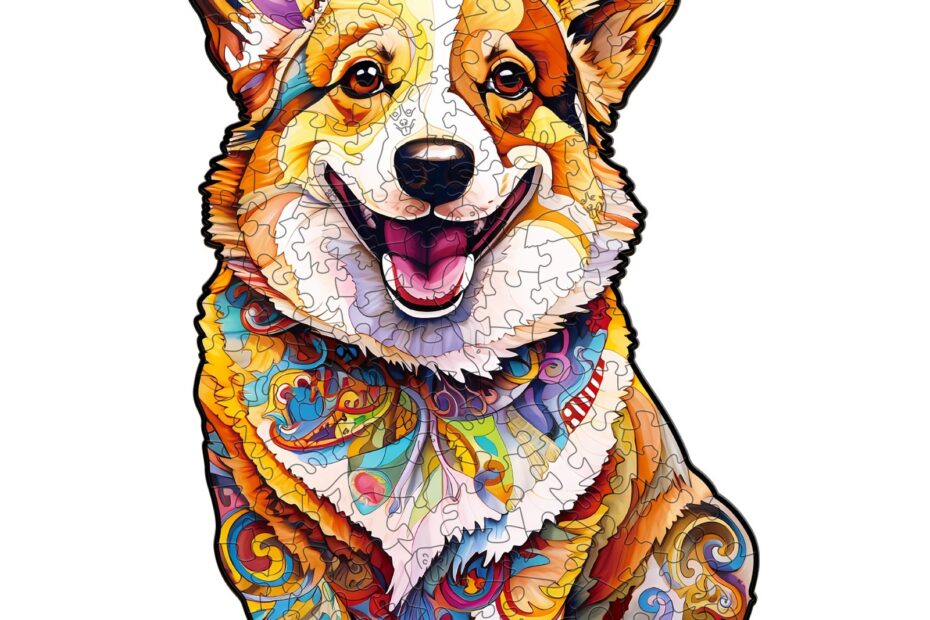 Puzzle en bois-CLEVER CORGI-3 66d032b8711c9