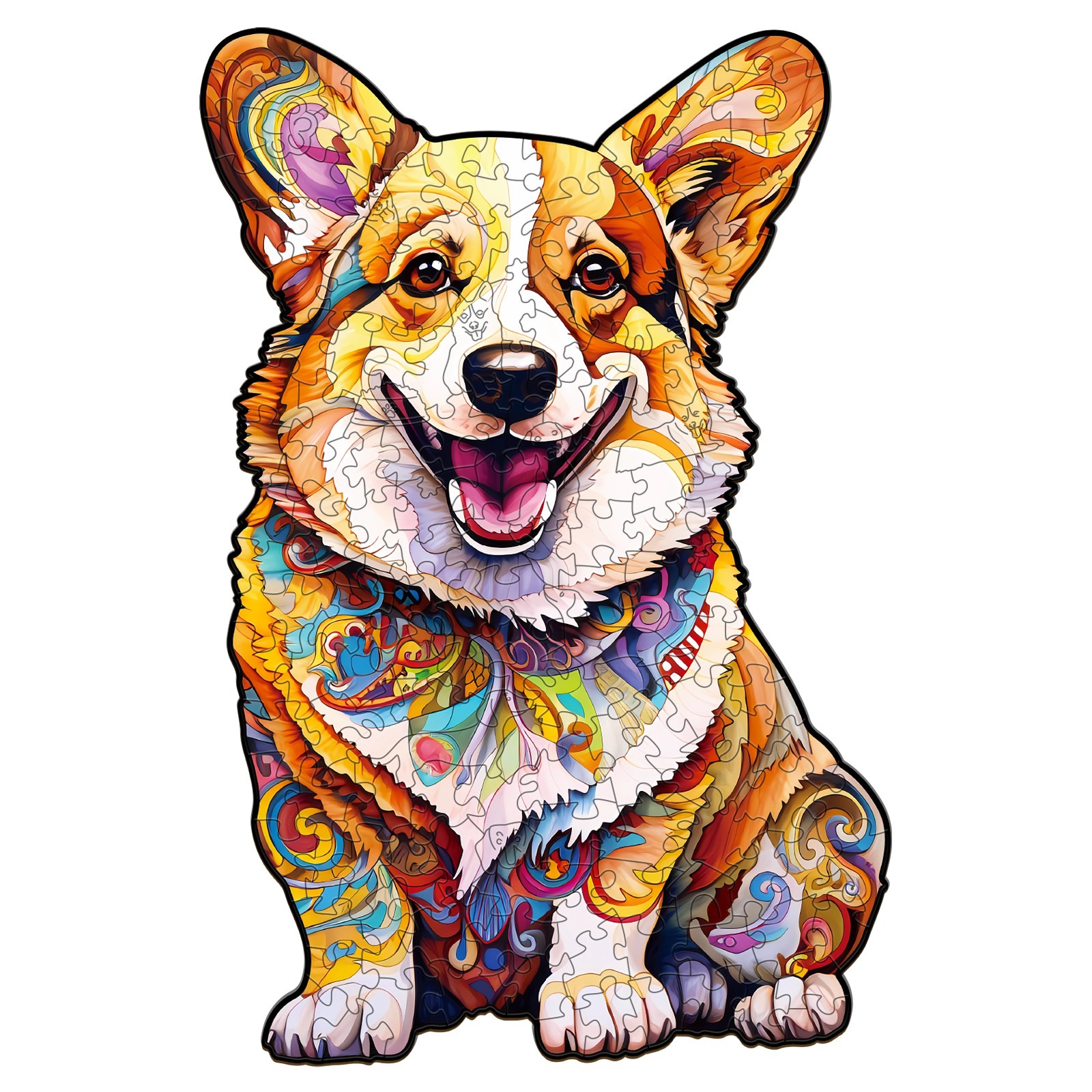 Puzzle en bois-CLEVER CORGI-3 66d032b8711c9