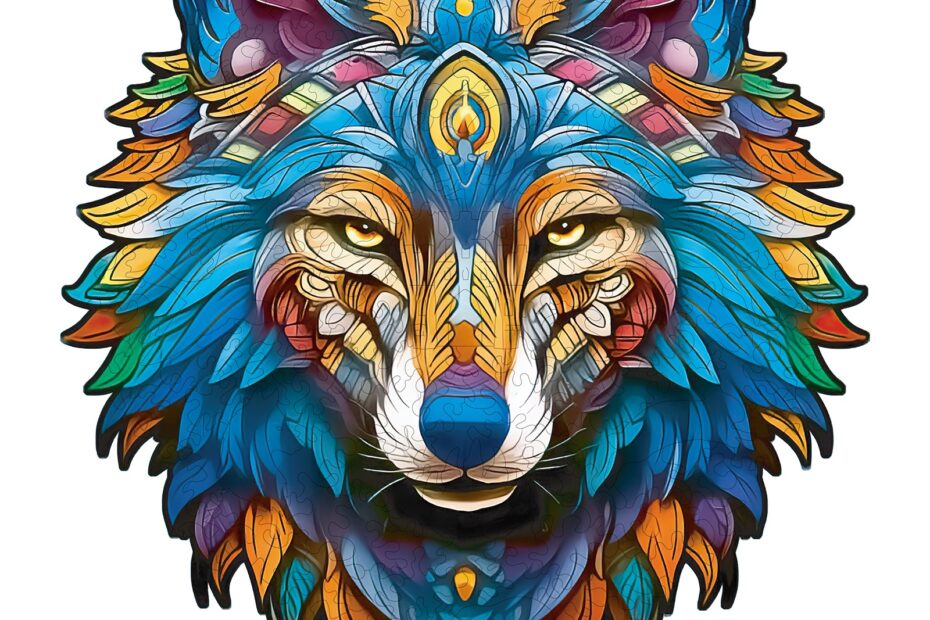 Puzzle en bois – Loup majestueux 66d1b0d8e2eb4