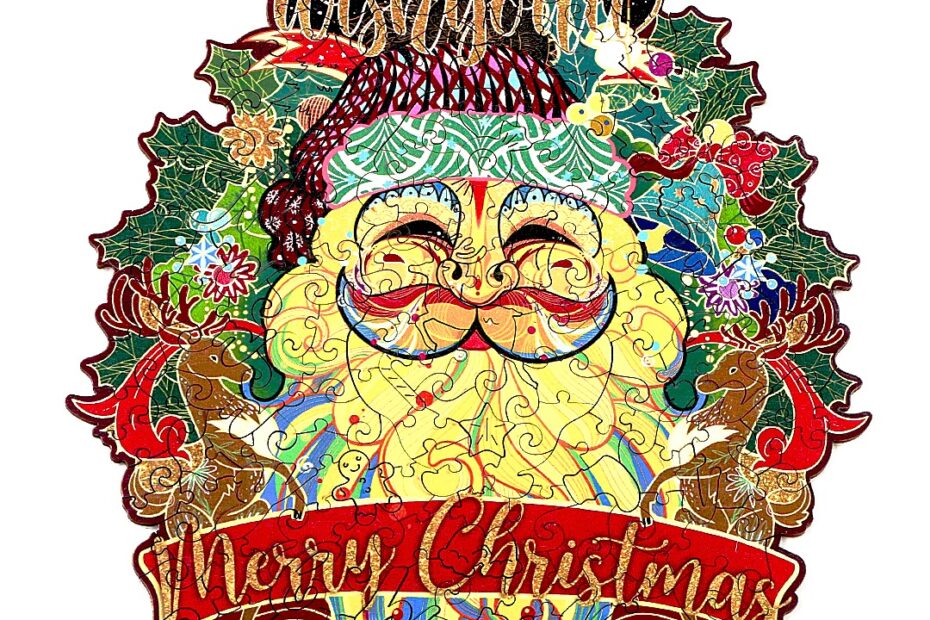 Puzzle en bois-SANTA CLAUS 66d0b8f0d188b