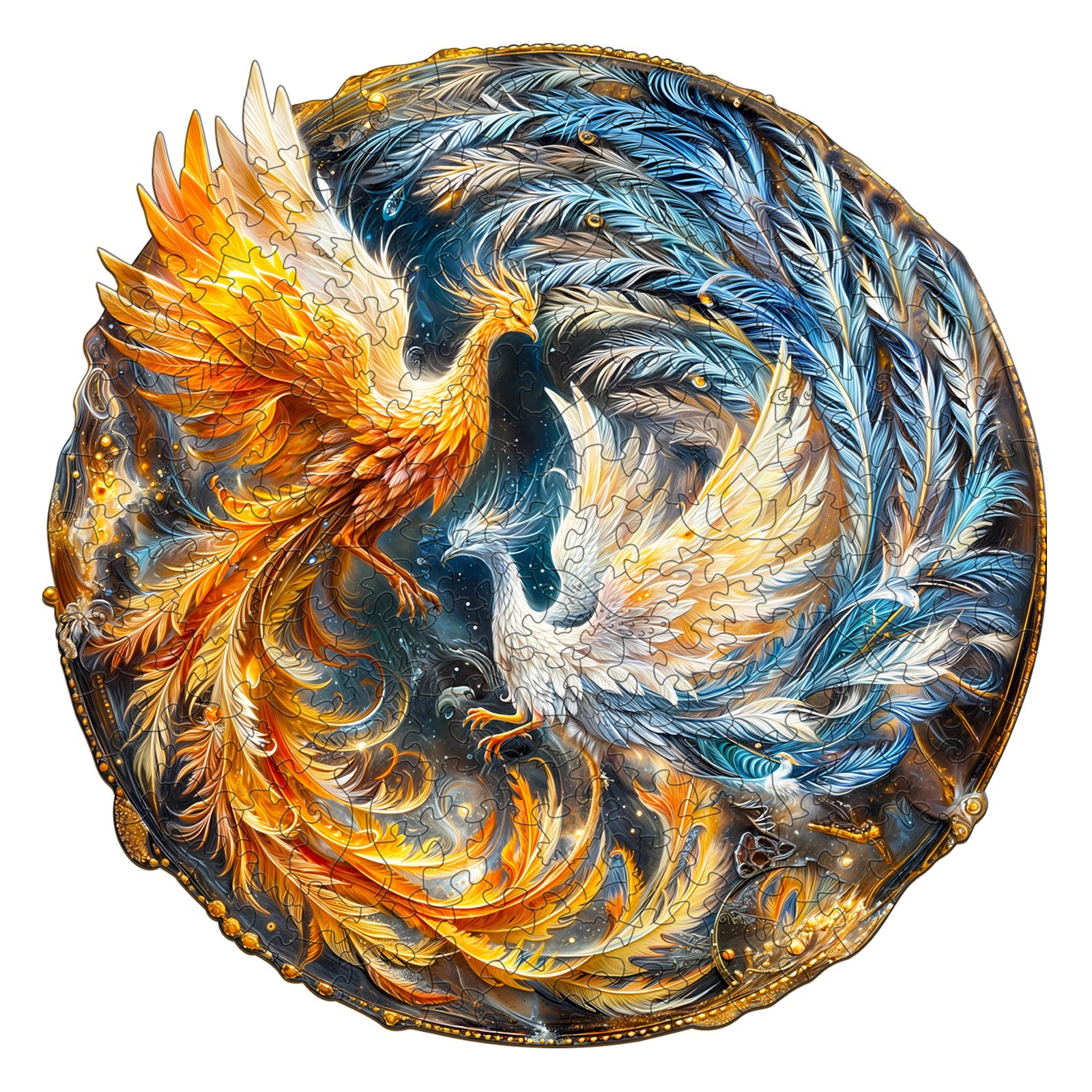 Puzzle en bois – Yin Yang Phoenix 2 66d0ec75adc13