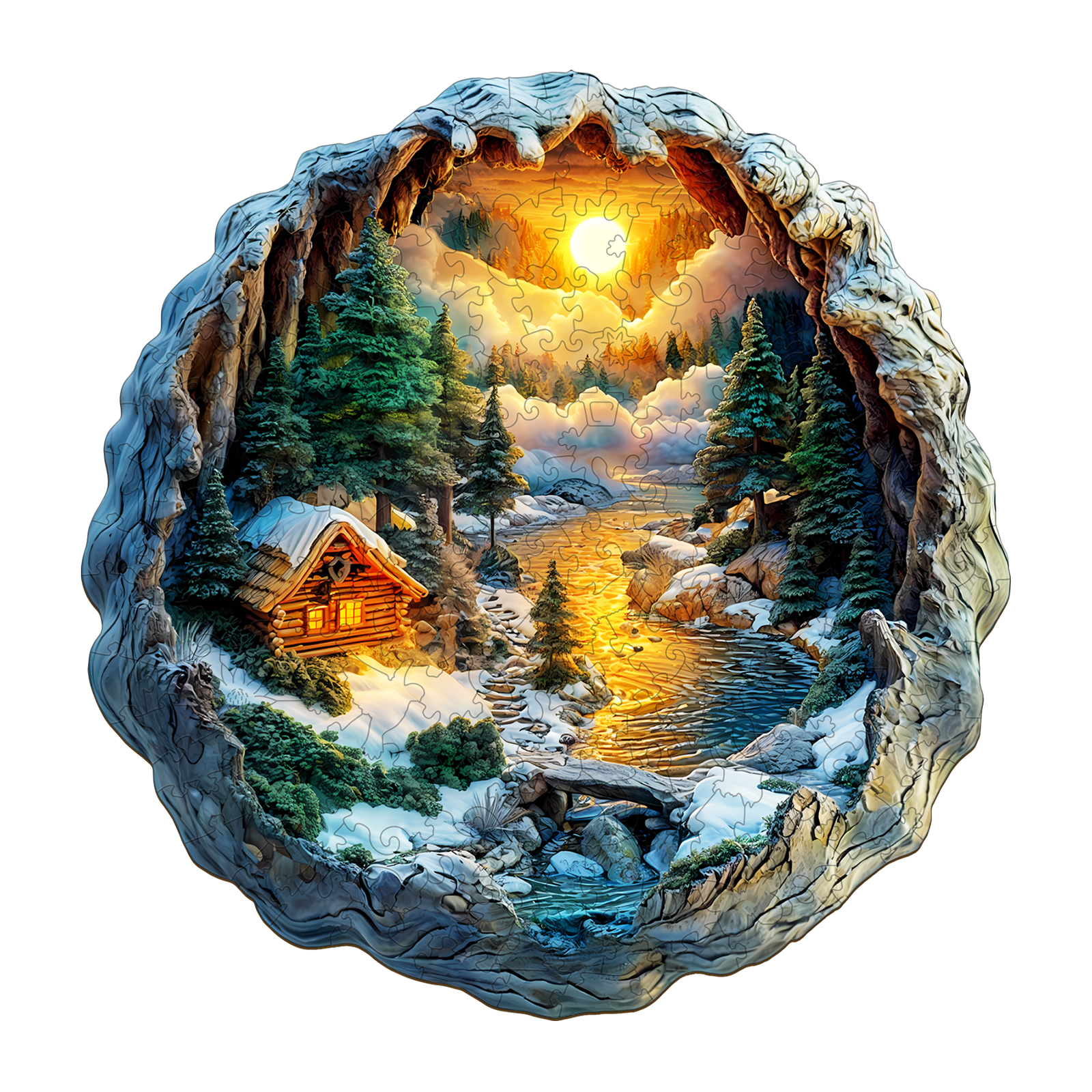 Puzzle en bois – Scène d’hiver 3D 66dd44d480ad6