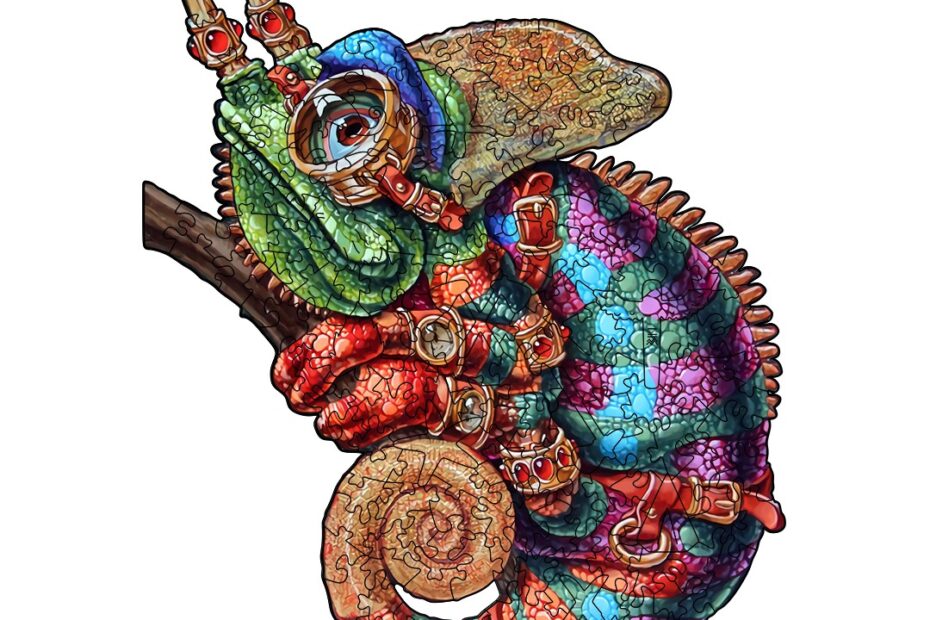 Puzzle en bois – CHAMELEON ADVENTUROUS 66e2aaaeea5ce