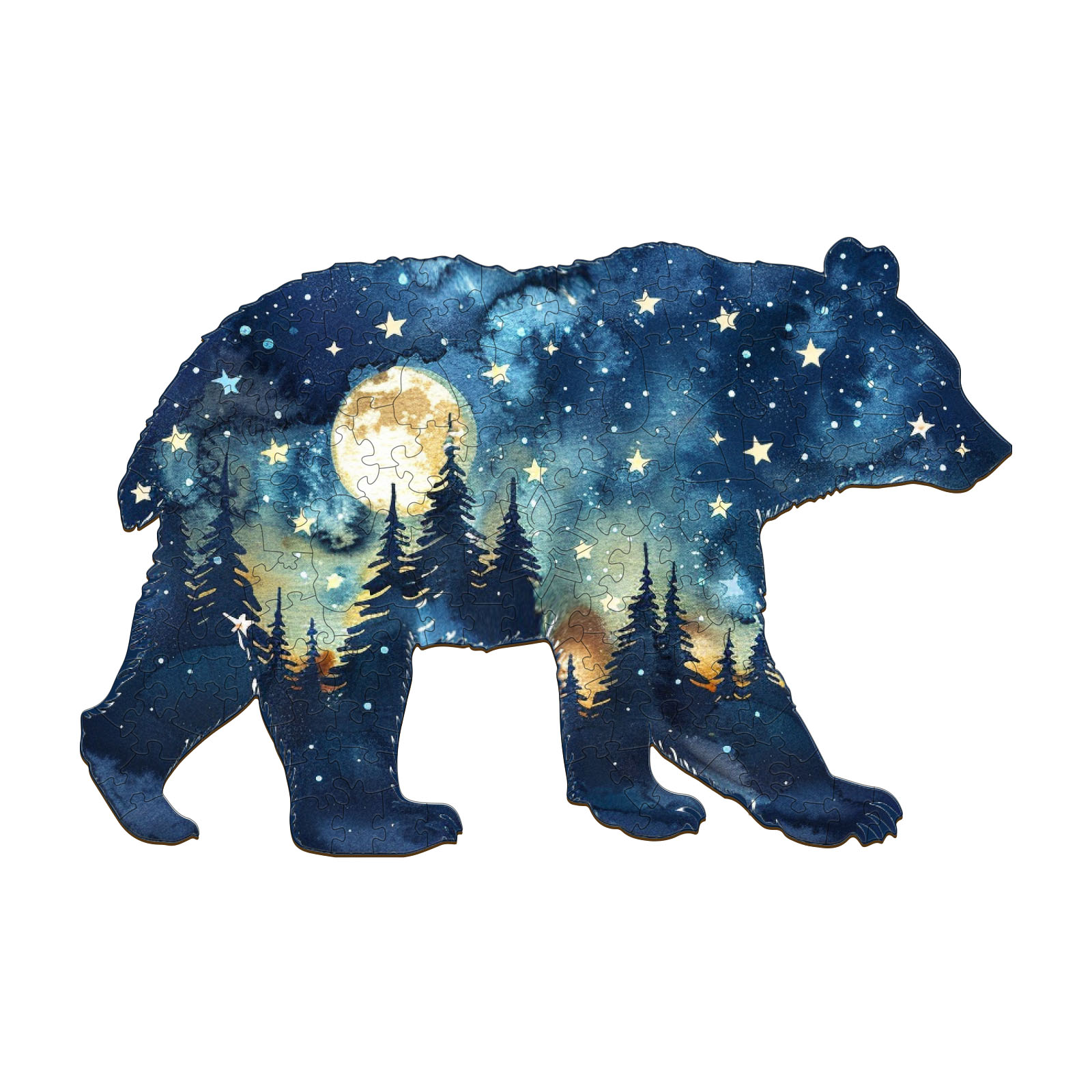 Puzzle en bois-Ours Astral 66ee827559d27