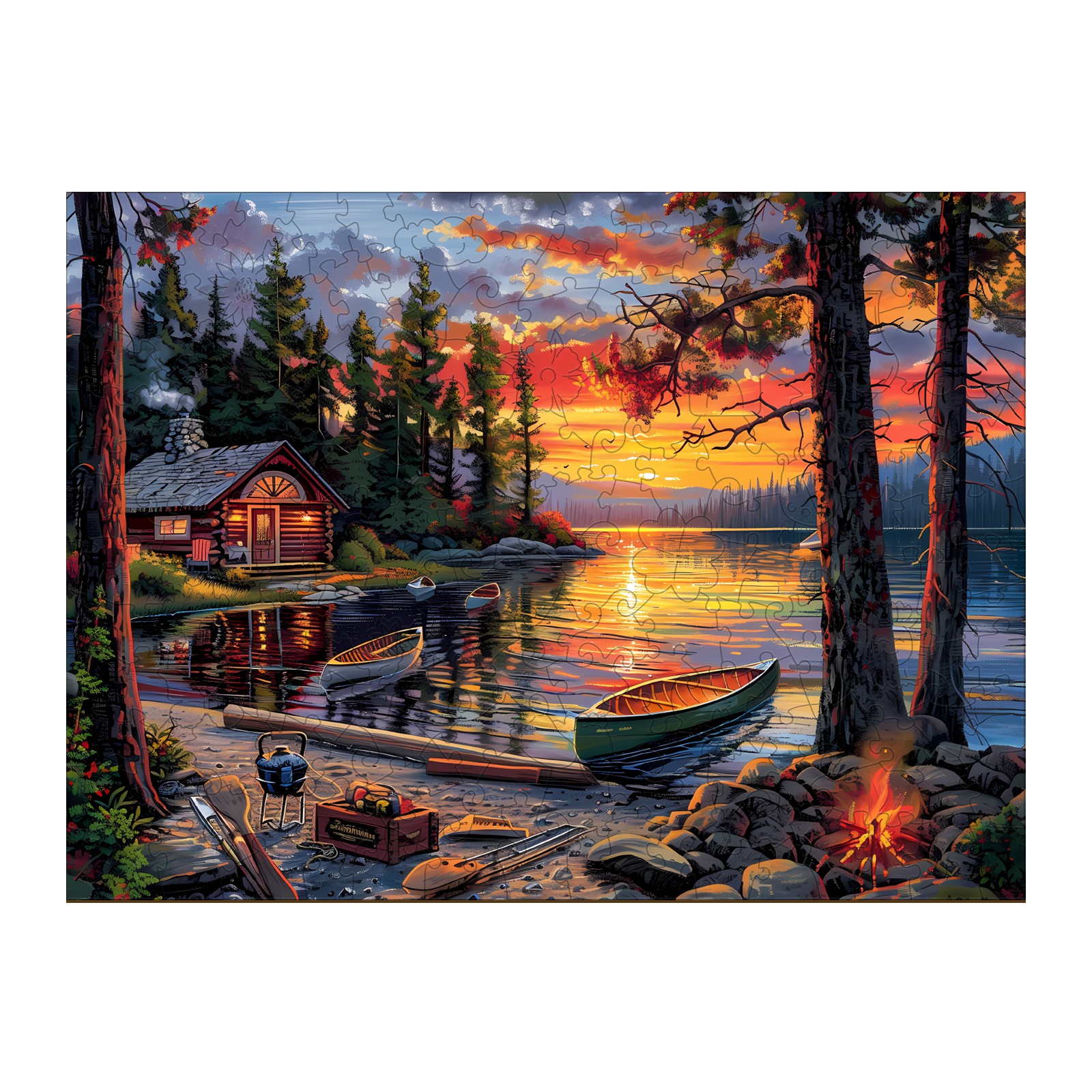 Puzzle en bois – Lac Canoë 1 66da8777cfb5c