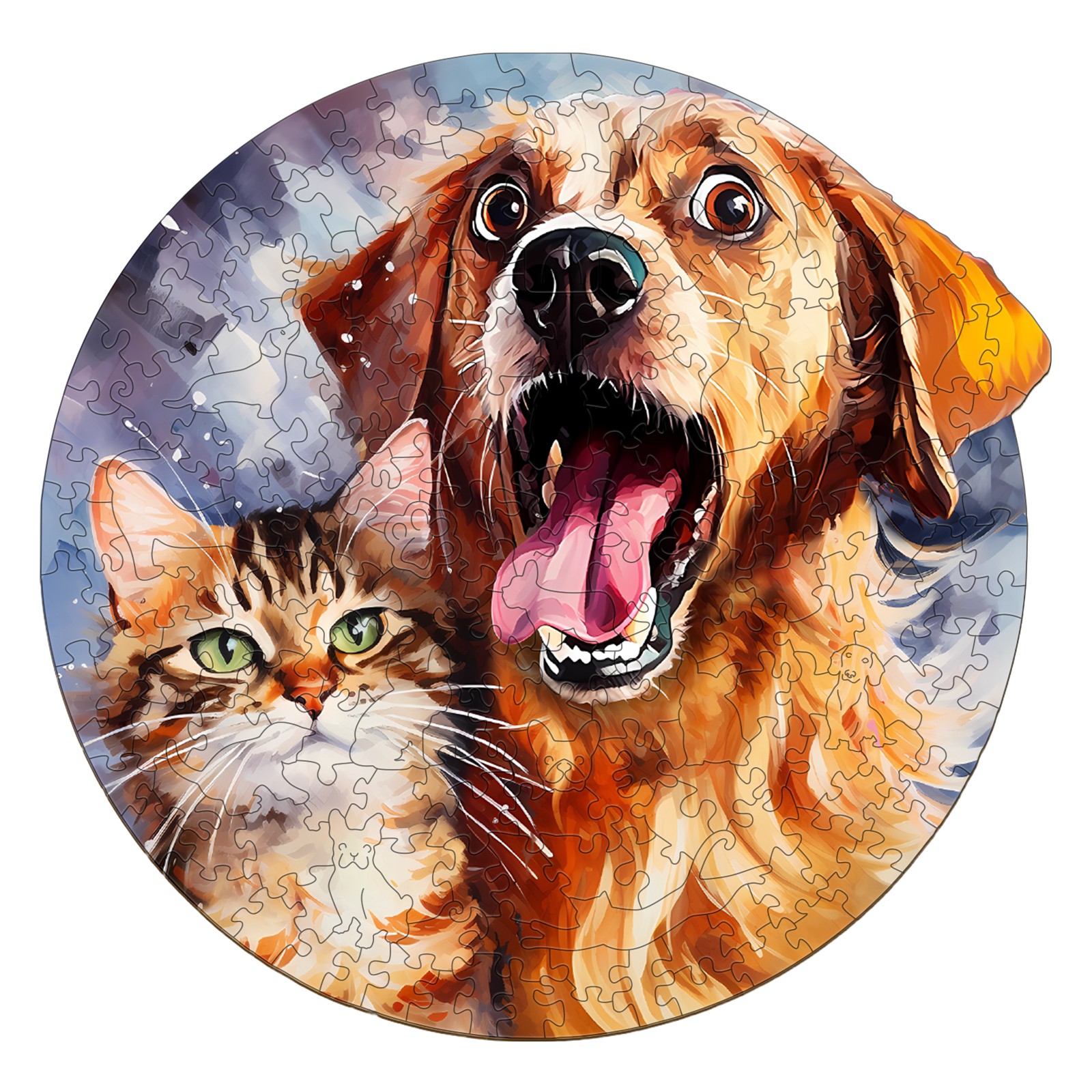 Puzzle en bois – Chat et chien 66d966bcd7793