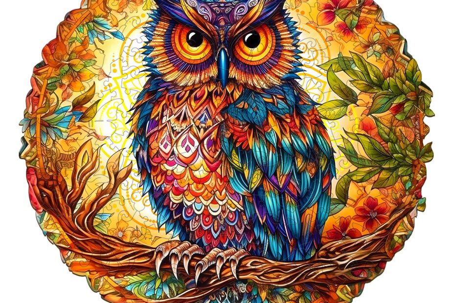 Puzzle en bois – Chouette charmante 66dee13ae3074