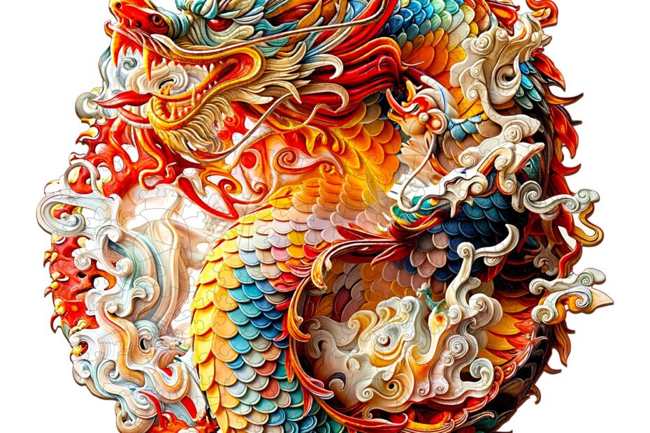 Puzzle en bois – Dragon chinois 1 66de278a29dfb