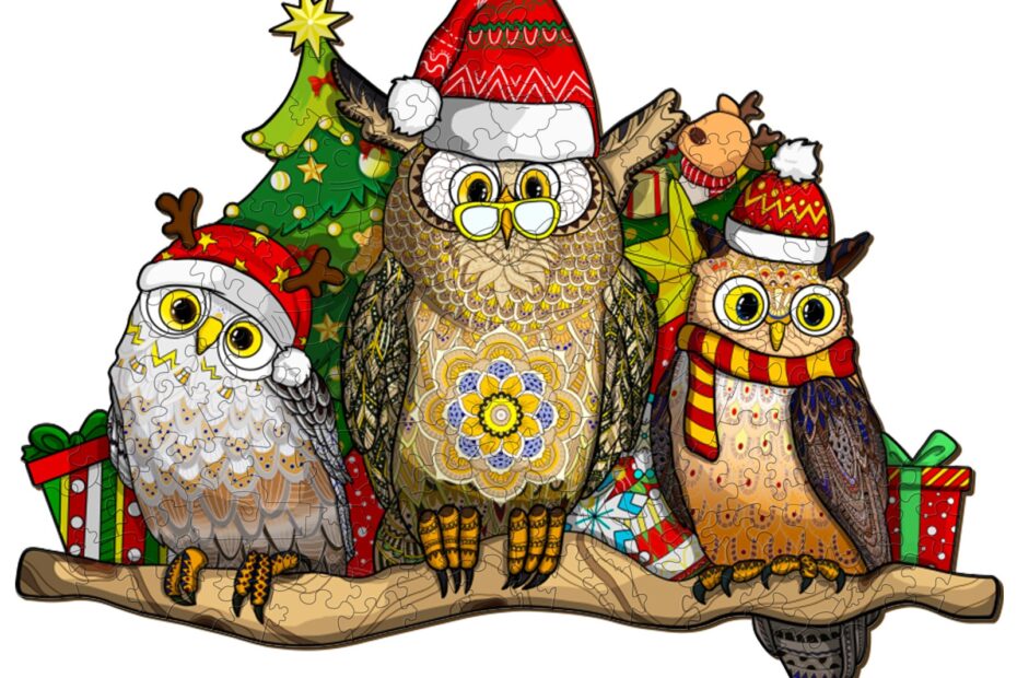 Puzzle en bois-CHRISTMAS PARTY 66e5c4c01b21d