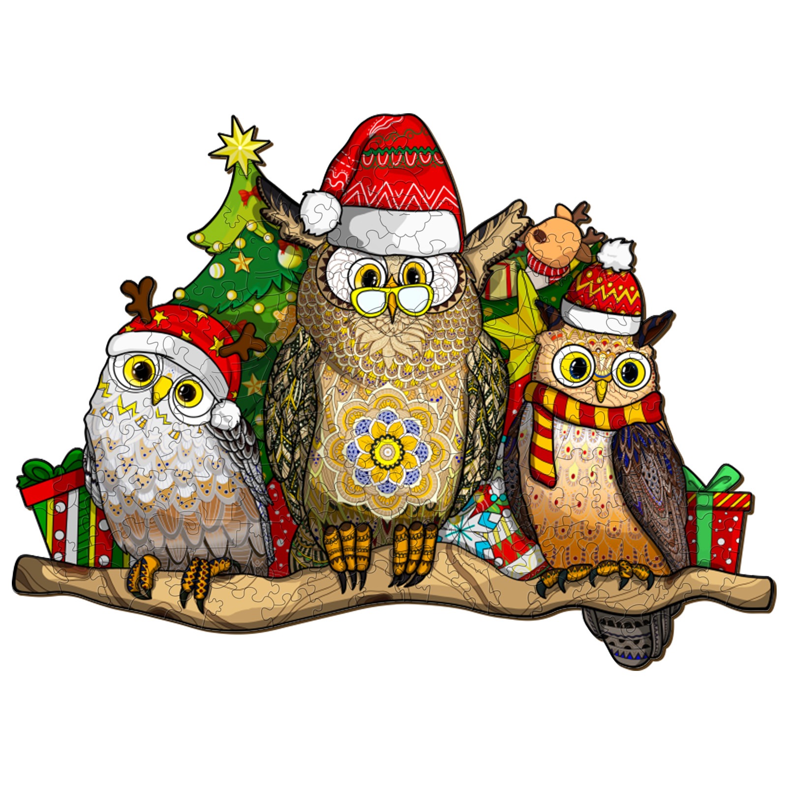 Puzzle en bois-CHRISTMAS PARTY 66e5c4c01b21d