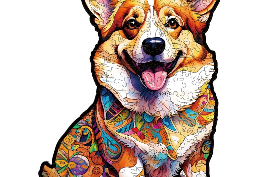 Puzzle en bois-CLEVER CORGI-2 66dcaa1f505b4