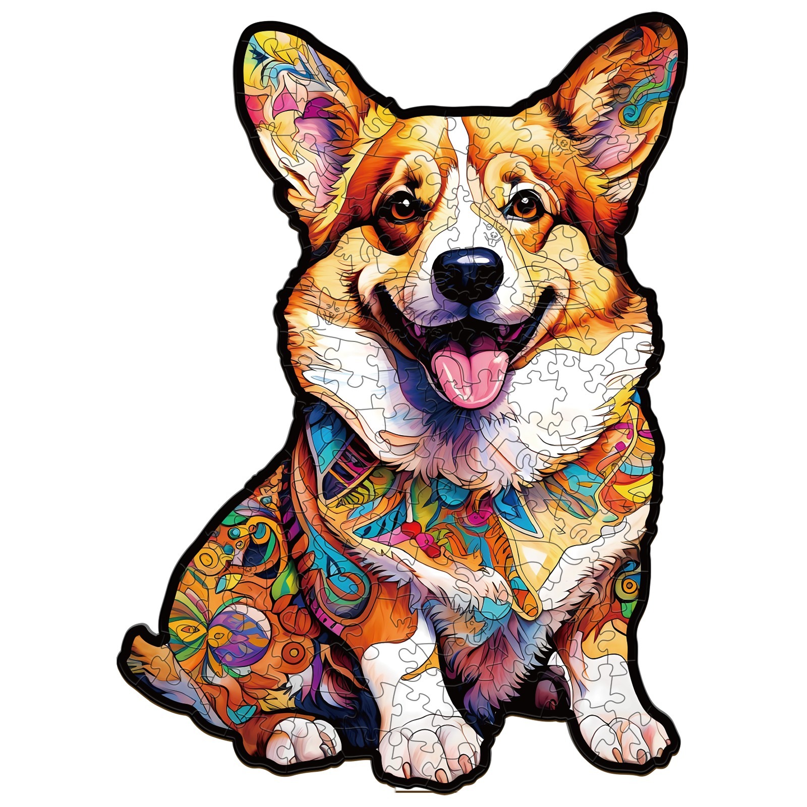 Puzzle en bois-CLEVER CORGI-2 66dcaa1f505b4