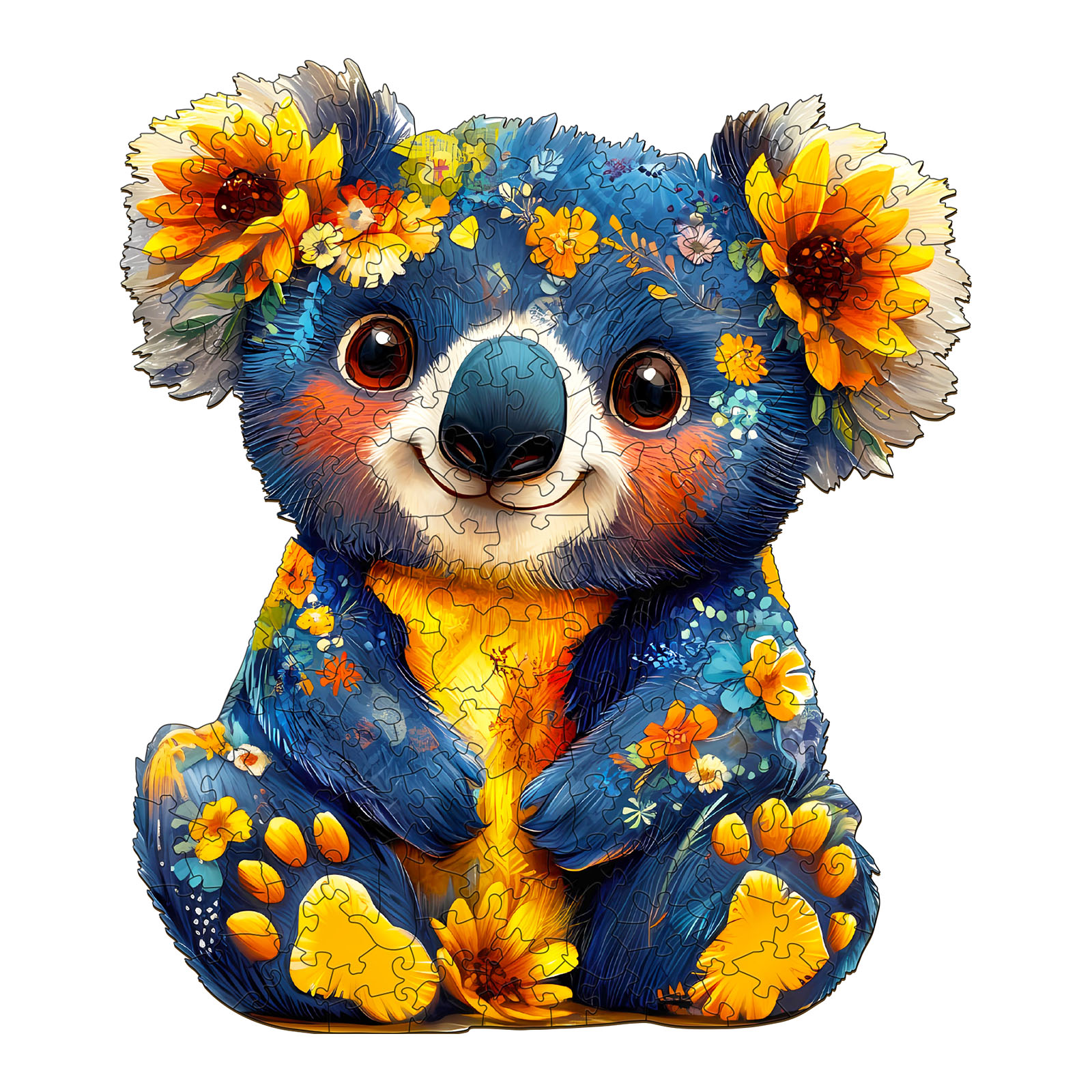 Puzzle en bois – Koala coloré 66ee8cd6e5fda