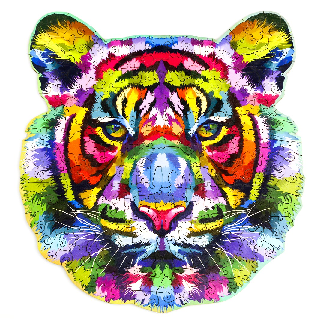 Puzzle en bois-DAZZLE COLOUR THE TIGER 66e465fbd64e7