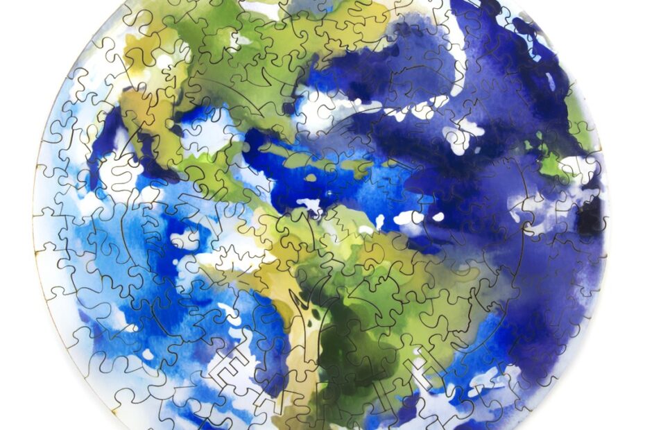 Puzzle en bois-EARTH 66e47ab760d83