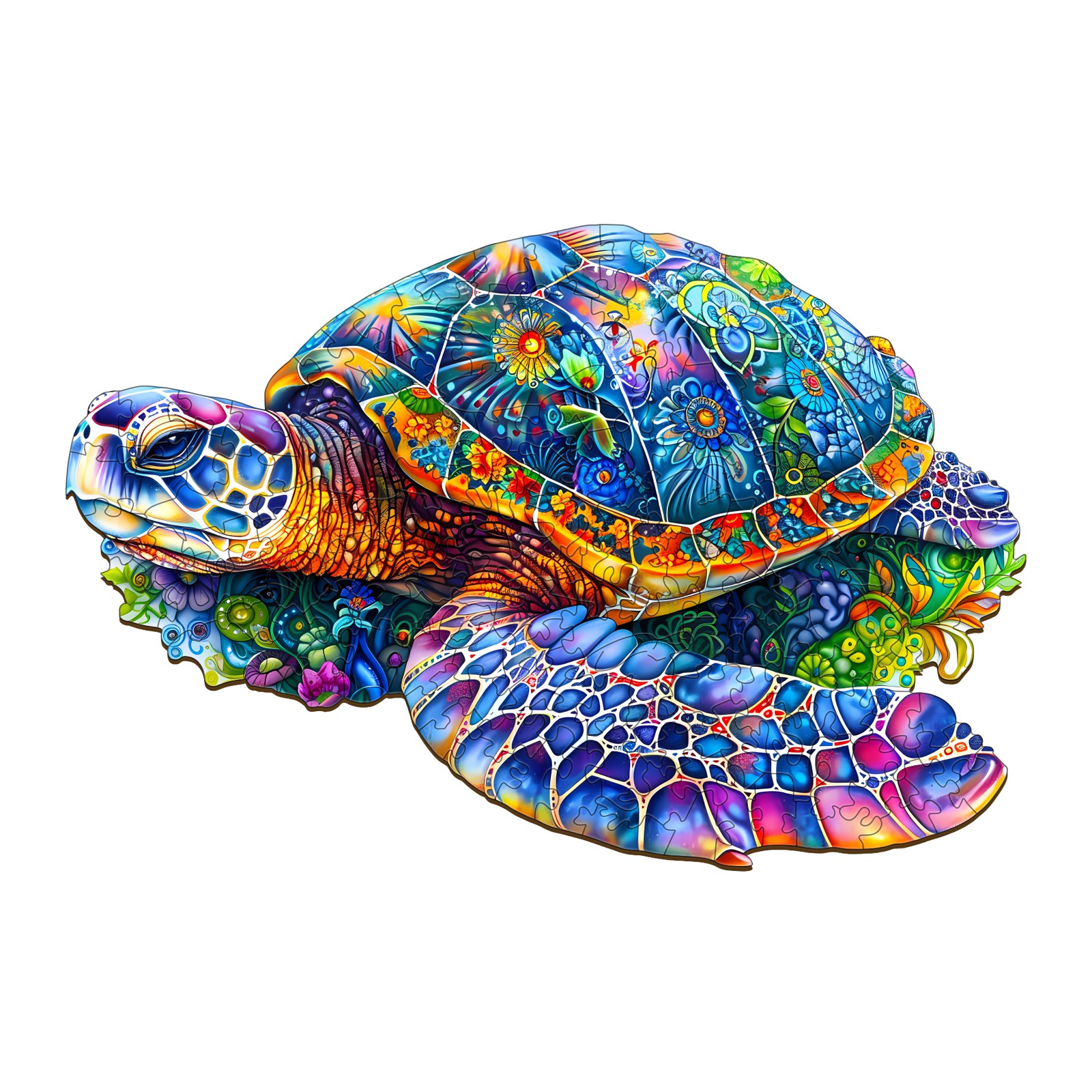 Puzzle en bois – Tortue fantastique 66e67e5c859ce