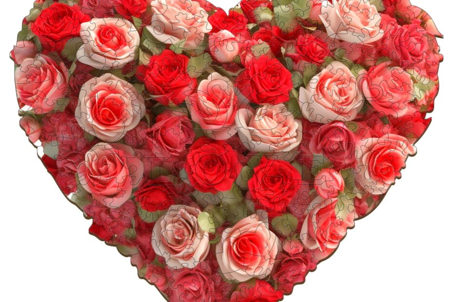 Puzzle en bois – COEUR DE FLEUR 1 66e1fb3d81c96