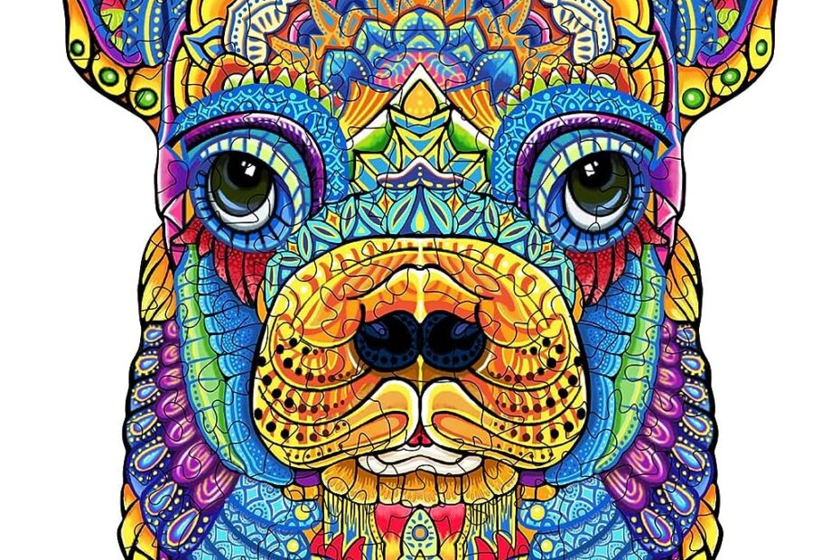 Puzzle en bois – BULLDOG FRANCAIS 66e12d1e43ed6