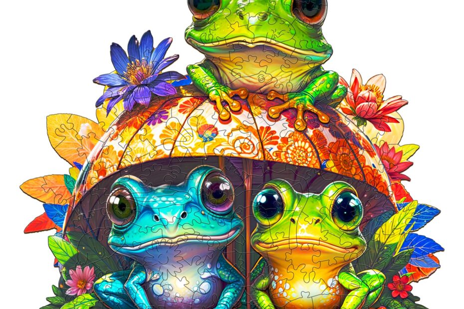 Puzzle en bois – Frères Grenouilles 66e5d940ce432