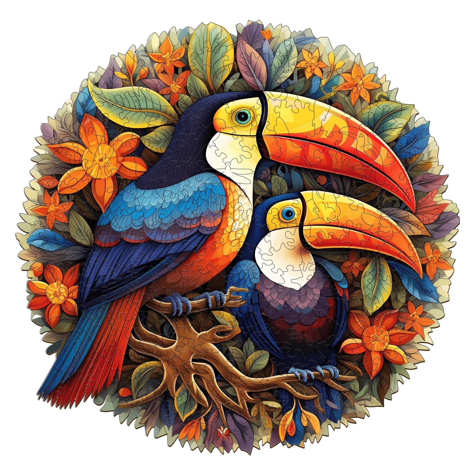 Puzzle en bois – magnifiques toucans 66e04a782ea01