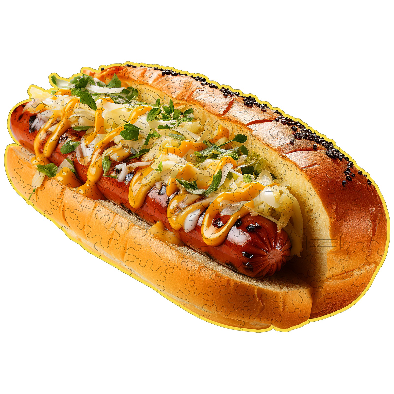 Puzzle en bois – Hotdog 66de5b304b2d6