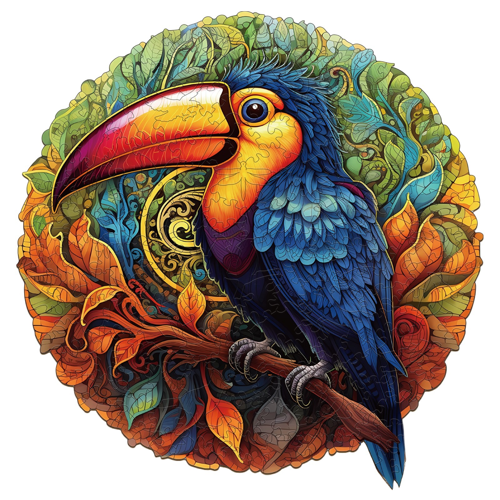 Puzzle en bois – Toucans dynamiques 66d86f374bb00