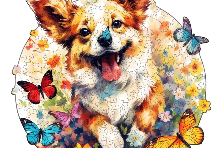 Puzzle en bois – Adorable chiot 66e0e4e724f78