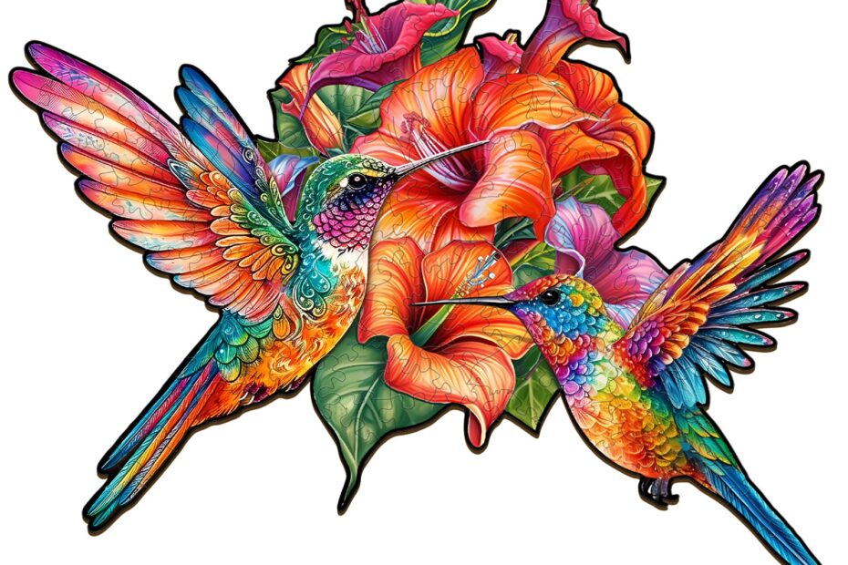 Puzzle en bois – colibris se nourrissant de lactaires 66e60ce9848bc