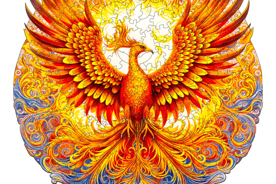 Puzzle en bois – Noble Phénix 66e409375806d