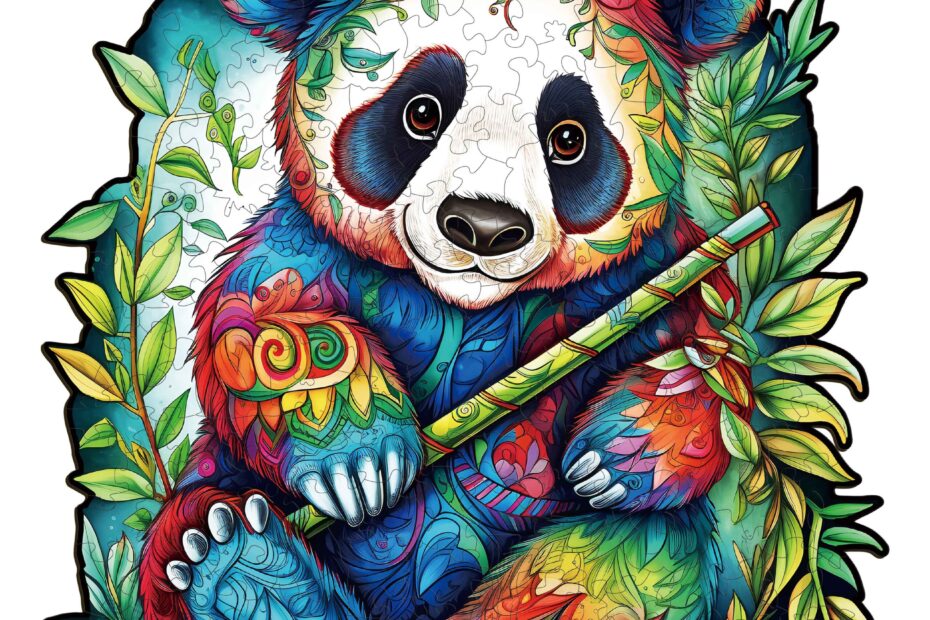 Puzzle en bois – Panda 66e34ff04621a