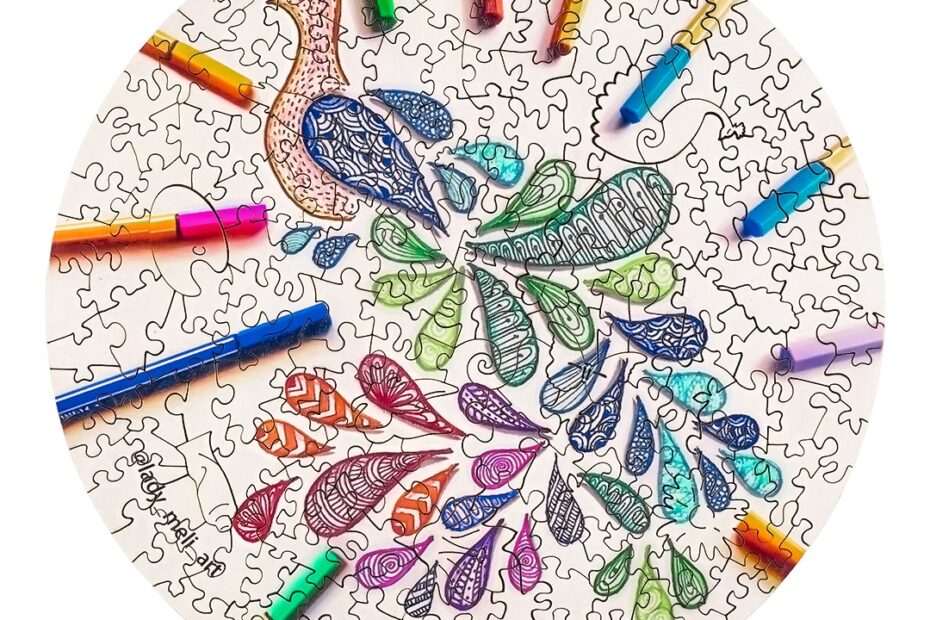 Puzzle en bois-PEACOCK 66e2248c6dfa9