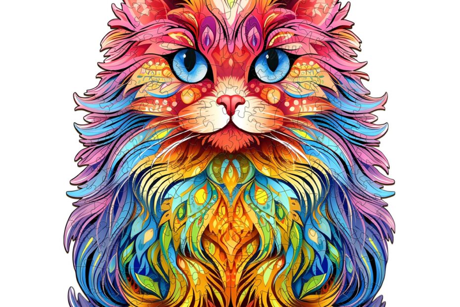 Puzzle en bois – Chat de Perse 3 66dff7a0213e4