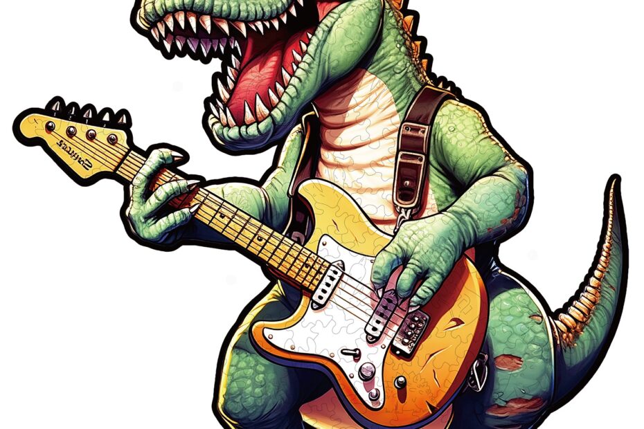 Puzzle en bois-Rock T-Rex 66df718ddefb4