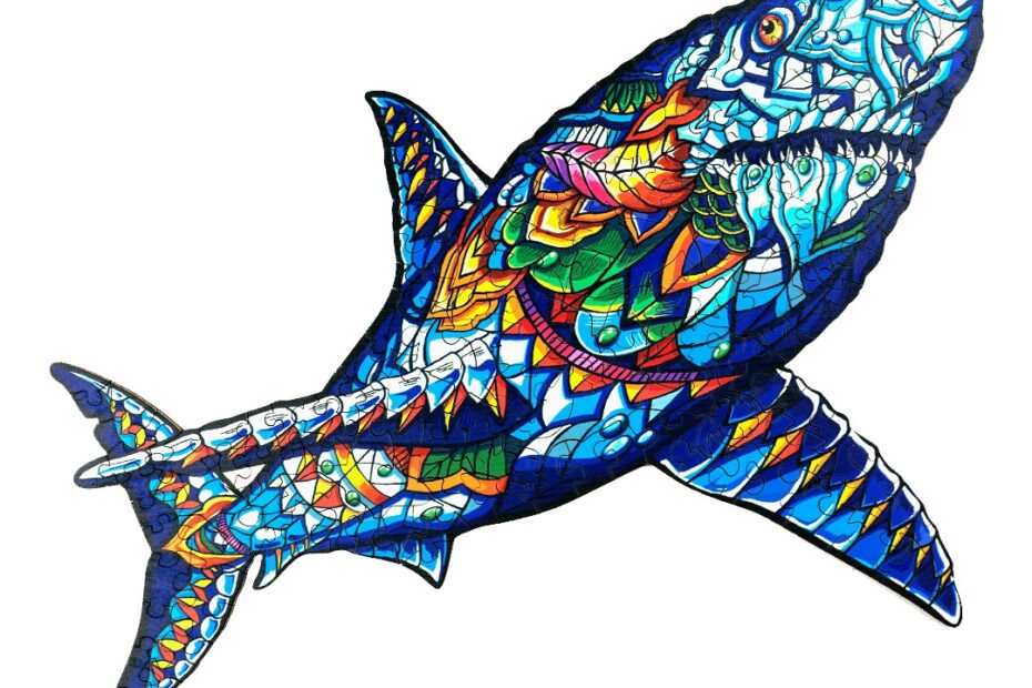 Puzzle en bois-SHAKE SHARK 66df0a9231d9f