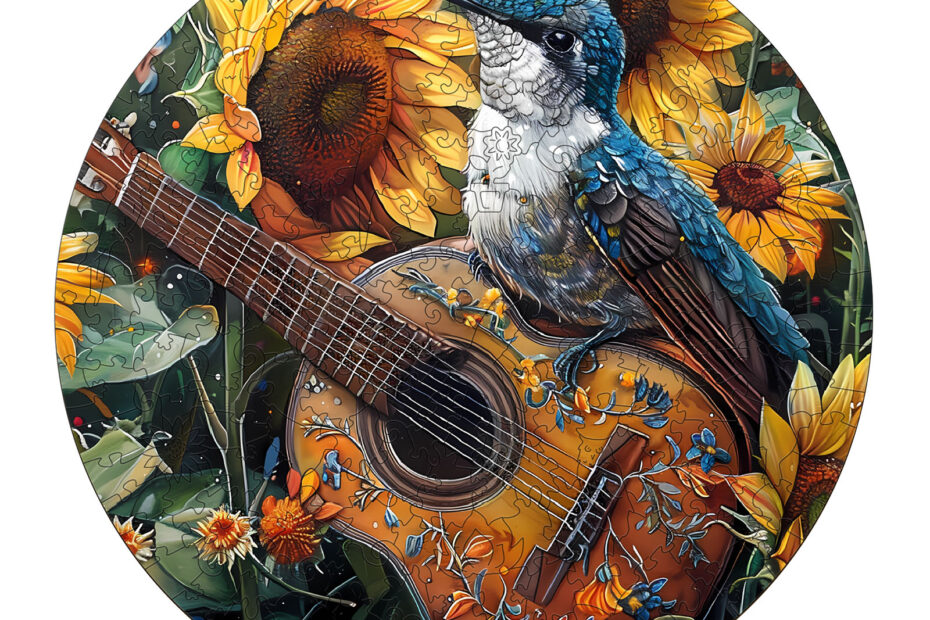 Puzzle en bois – Colibri élégant 66edc8d492d11
