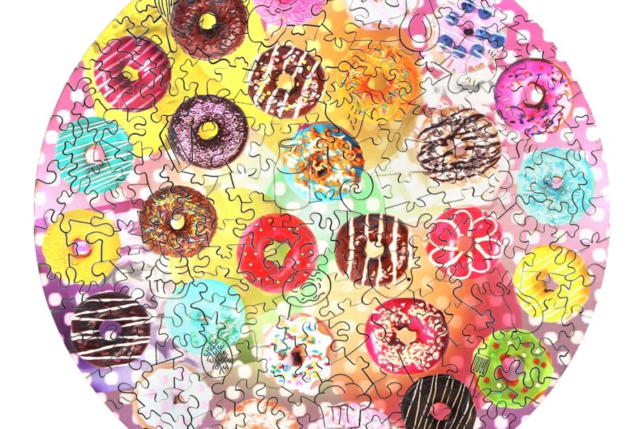 Puzzle en bois – DOUGHNUT SUCREUX 66e0bb9628278