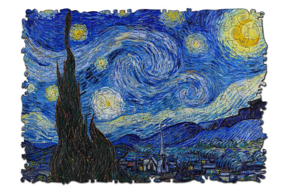 Puzzle en bois – La nuit étoilée 66e295f1cb7d3