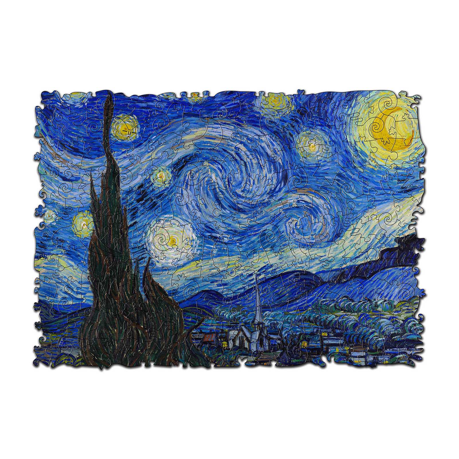 Puzzle en bois – La nuit étoilée 66e295f1cb7d3