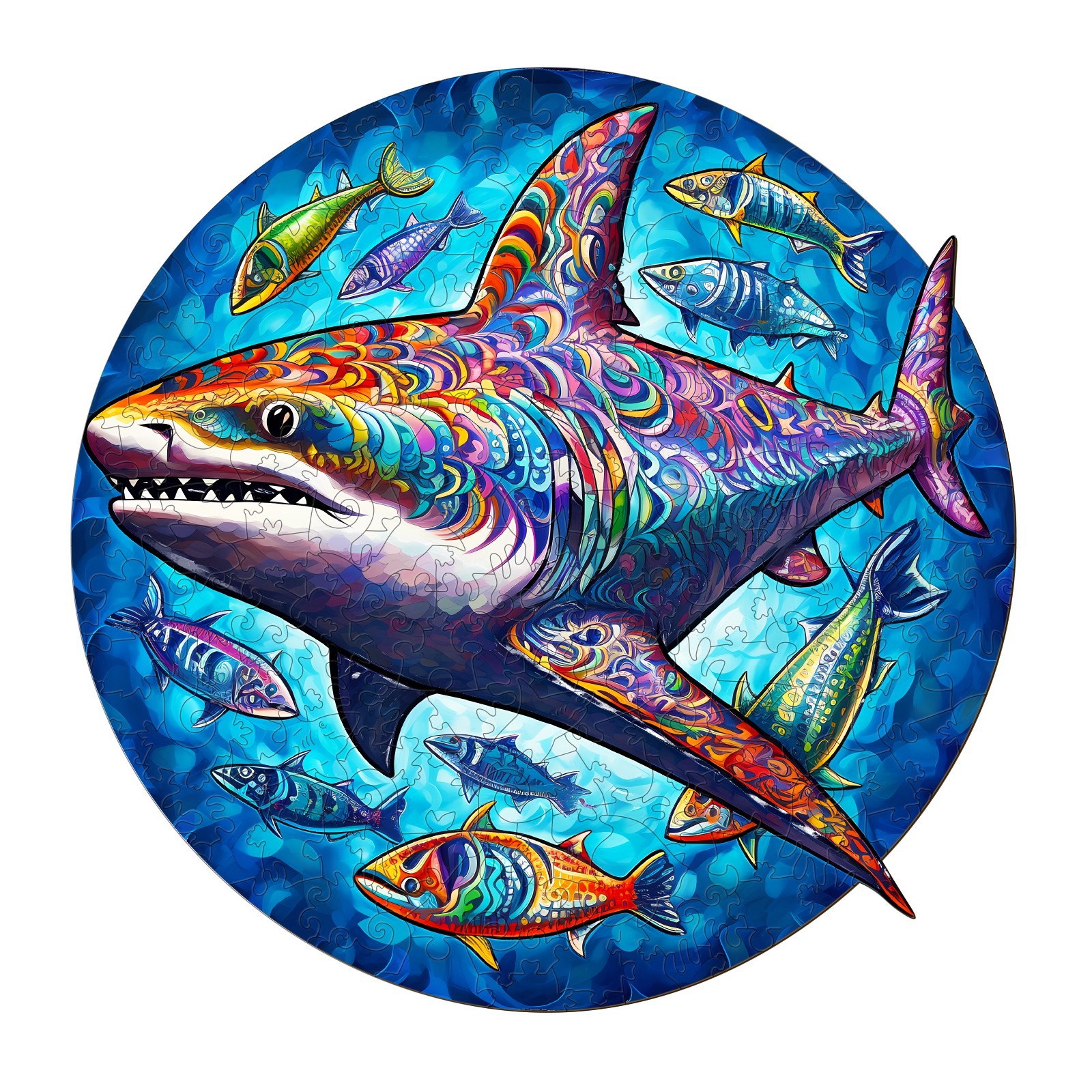 Puzzle en bois – Requin de l’Undersea 66e84e5494162