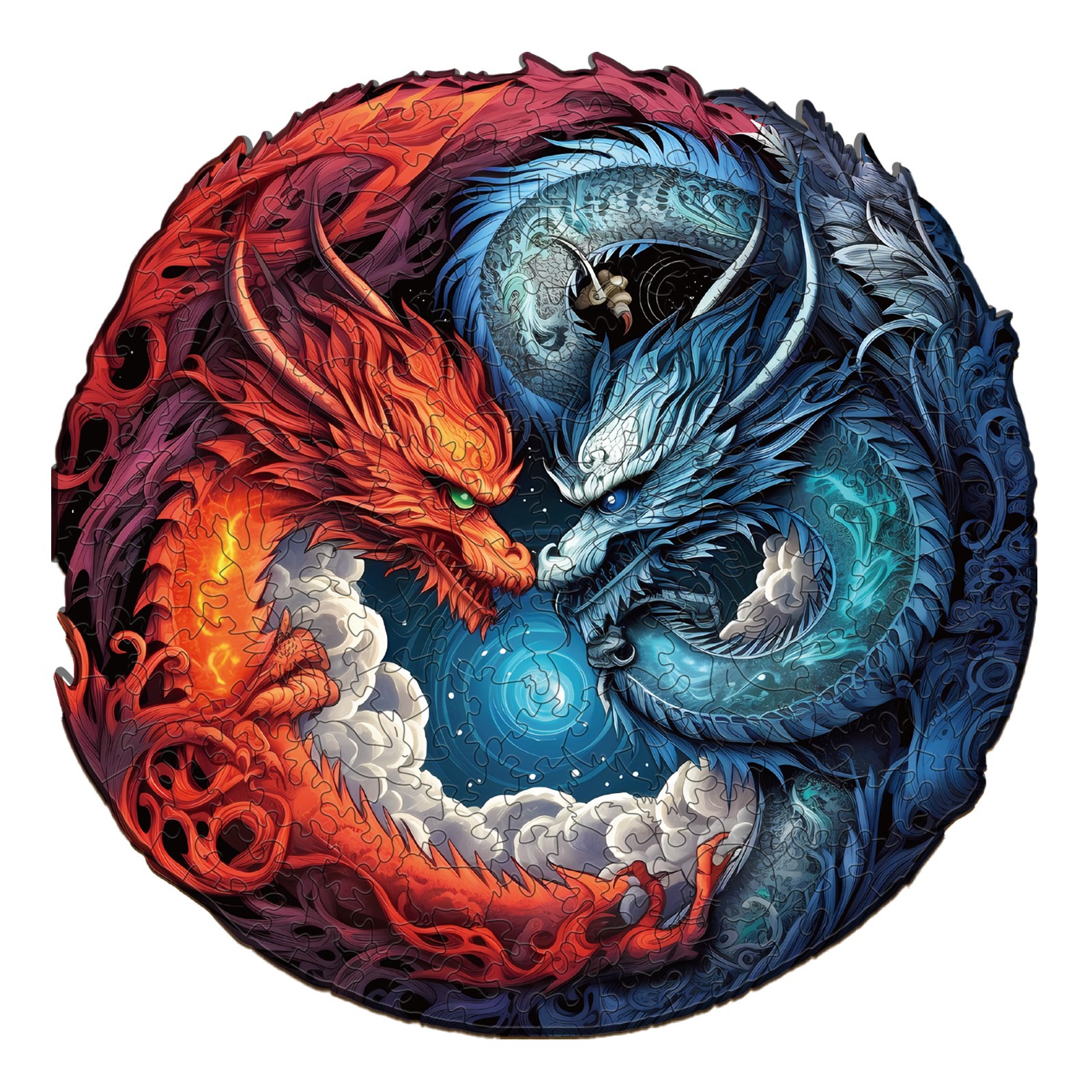 Puzzle en bois-Yin-Yang Dragon-2 66e141b31b190