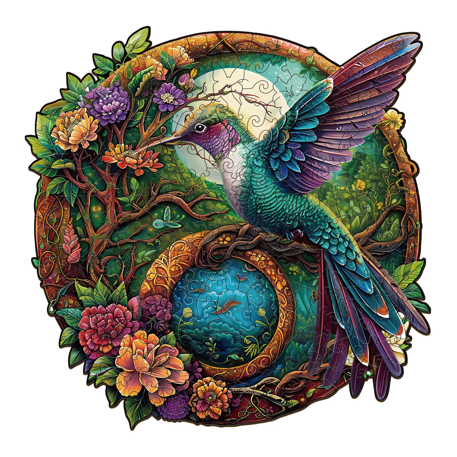 Puzzle en bois – Colibri Yin Yang 2 66e59b65e3c0b