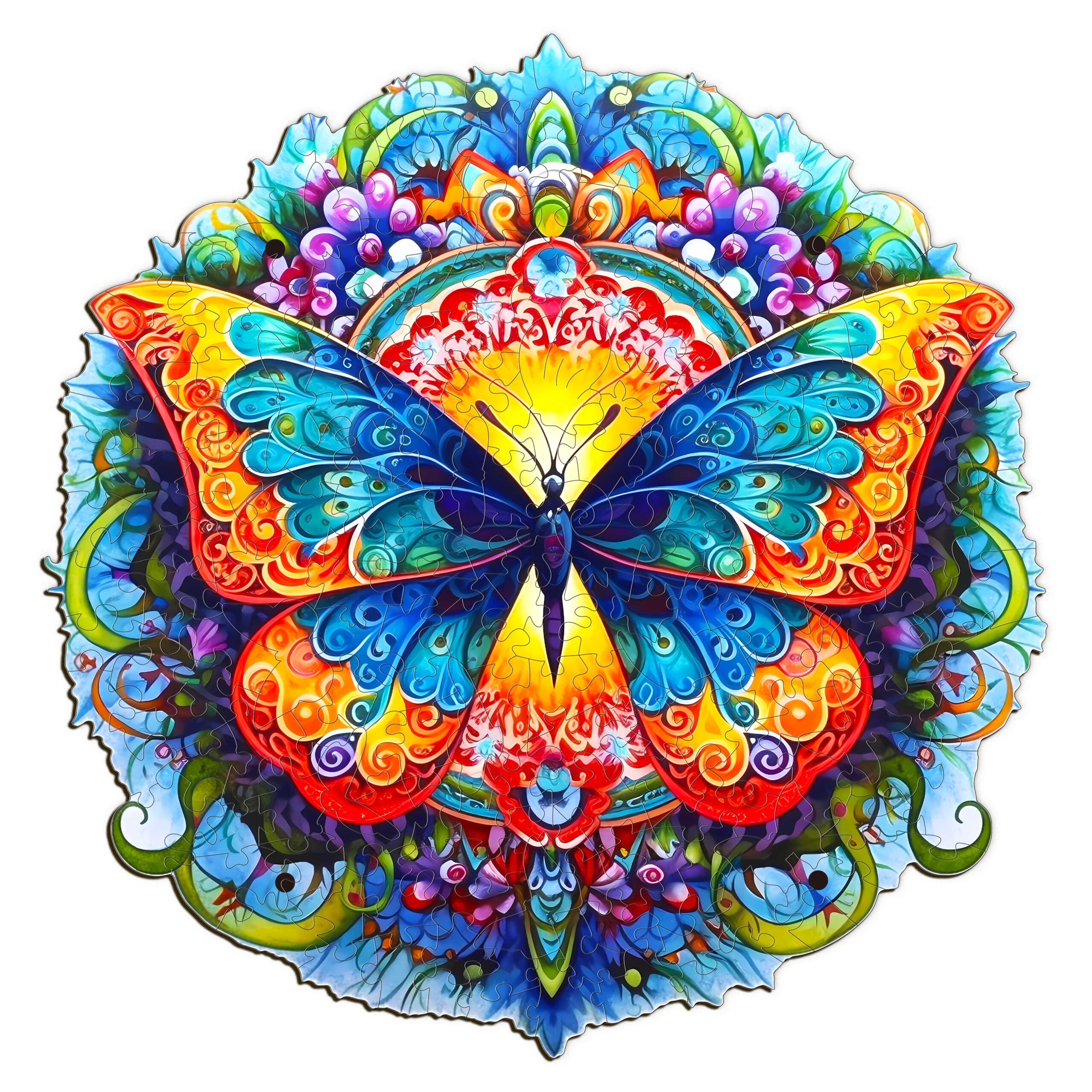 Puzzle en bois – Papillon
