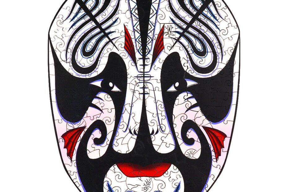 Dřevěné puzzle – OPERA MASK ADVISER