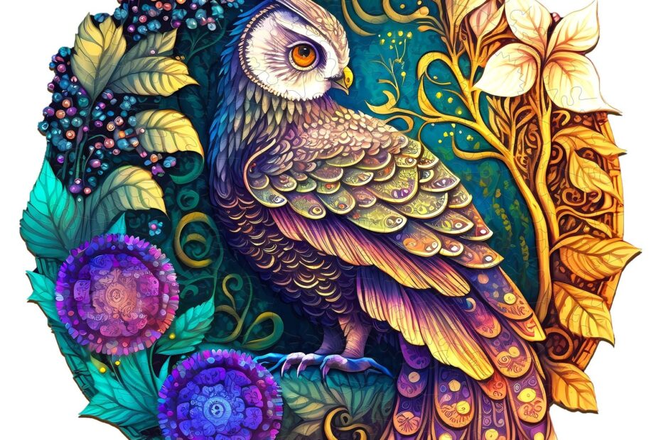 Fa kirakós – Yin Yang bagoly 3
