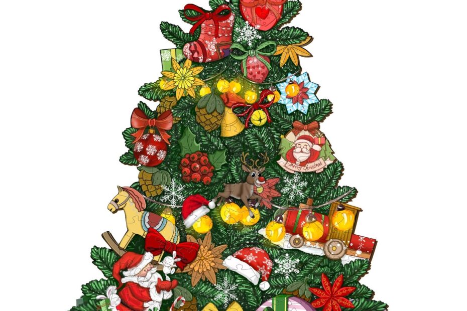 Holzpuzzle-CHRISTMAS TREE